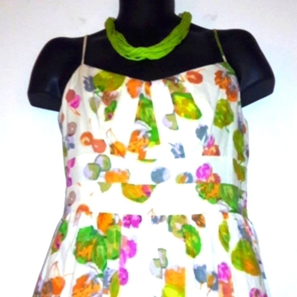 London Times Floral Empire Dress, 14